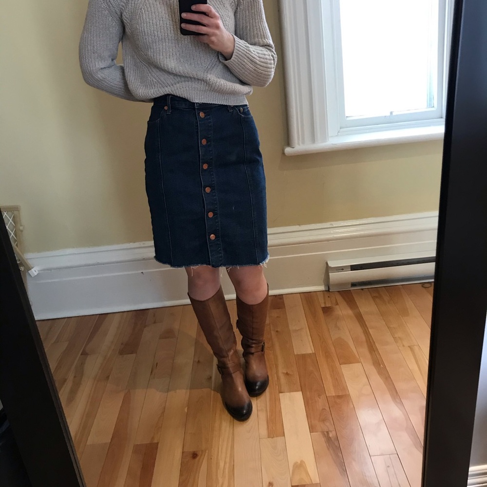 Gap Jean skirt